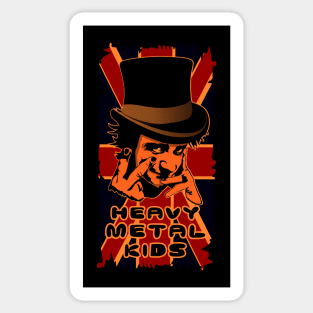 Heavy Metal Kids band Sticker